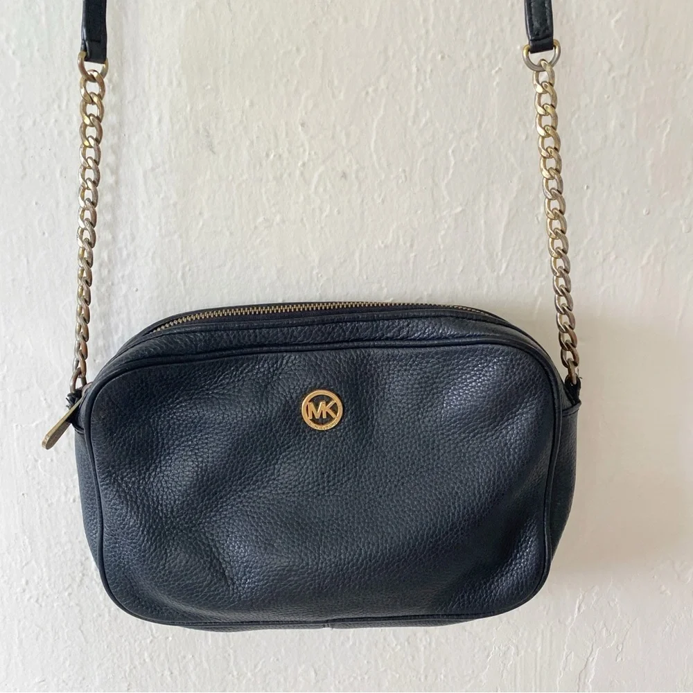 Michael Kors Fulton Leather East West Crossbody Bag